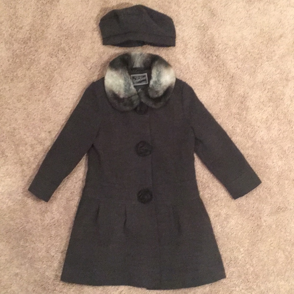 Rothschild Grey Coat w Hat
